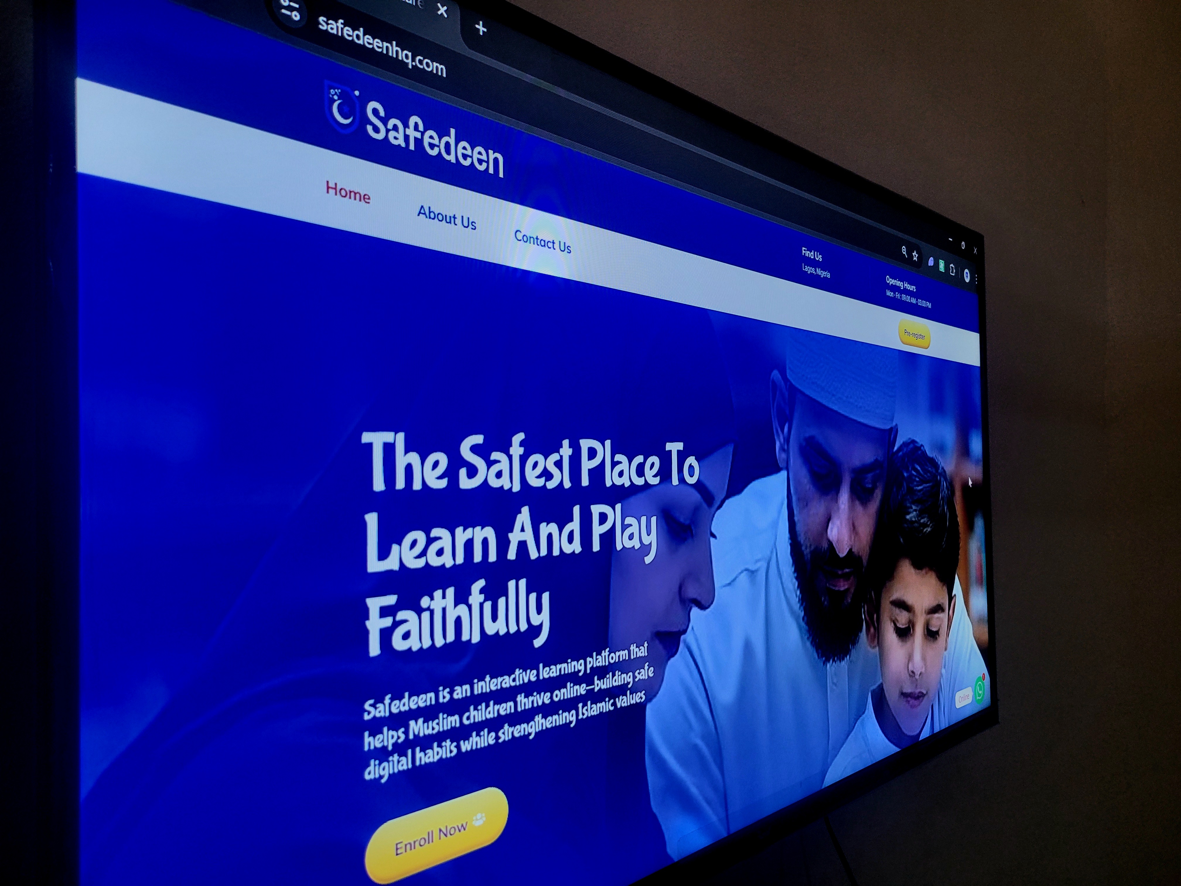 Co-founders in a meeting